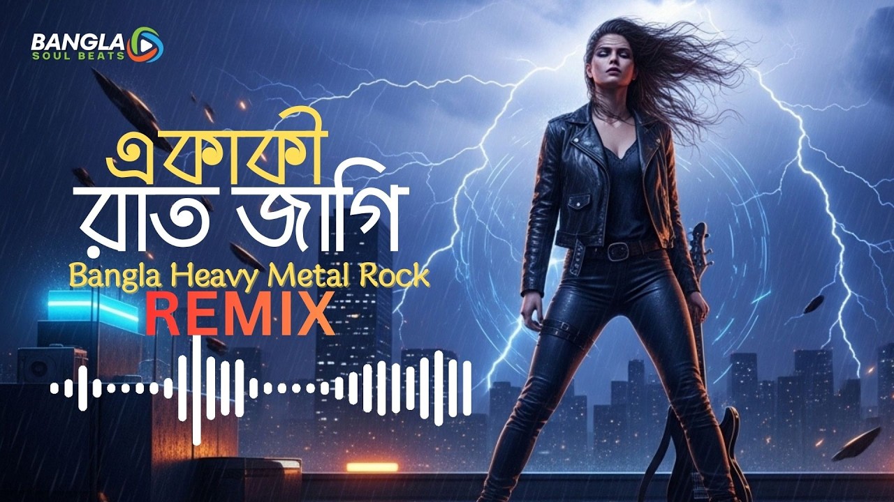 একাকী রাত জাগি | Ekaki Raat Jagi ❤️| Bangla Heavy Metal Rock Song | Bangla Rock Song