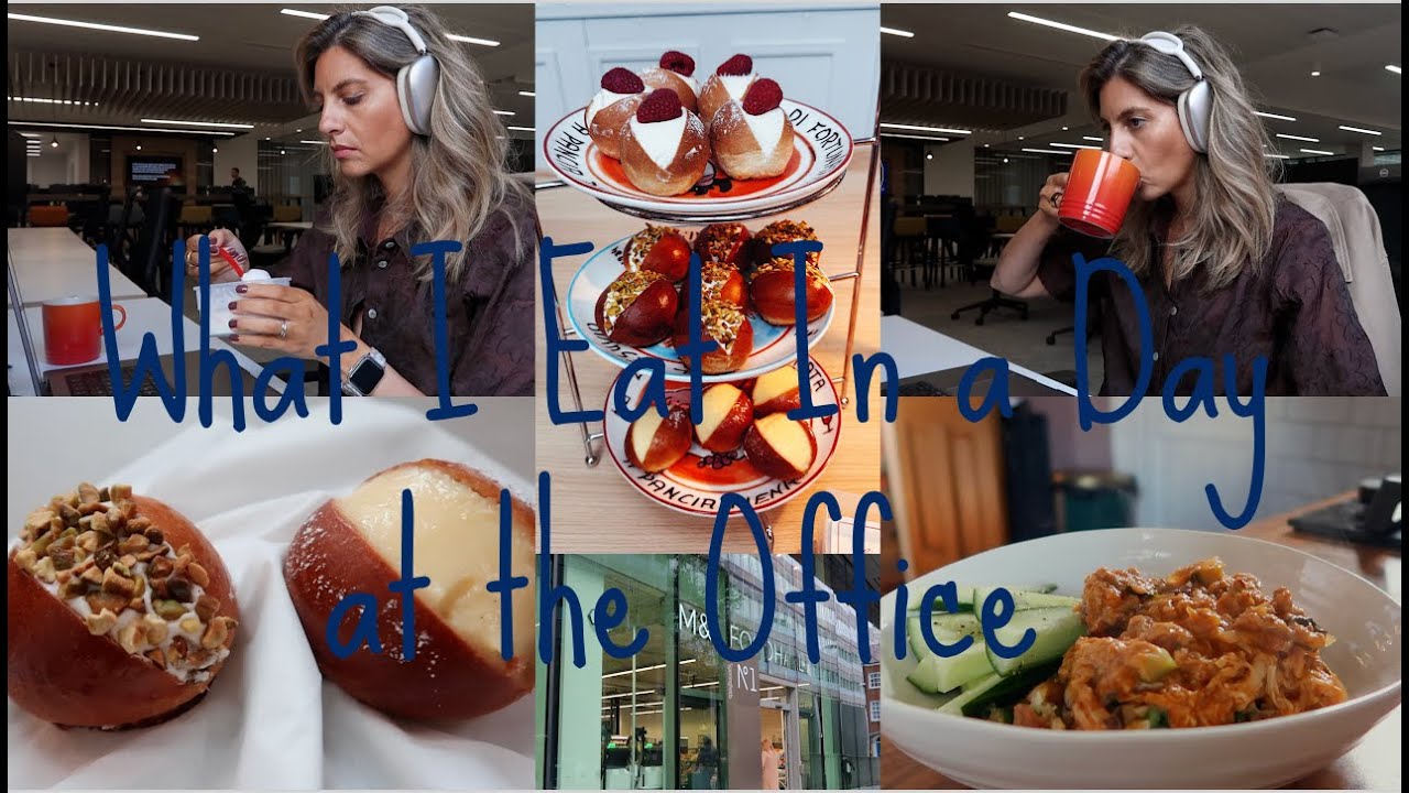 What I Eat In a Day At the Office | Natasha Summar