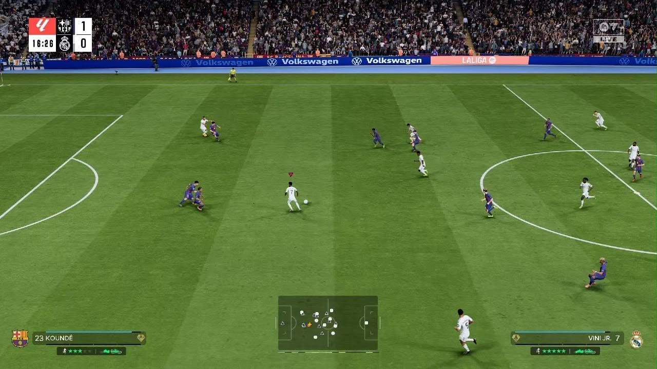 Partida acirrada no FC26