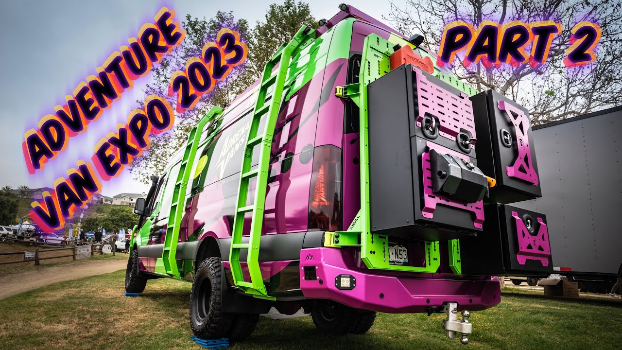 Adventure Van Expo 2023 (Part 2) San Juan / Sprinter 4x4 Water Crossing Off Road