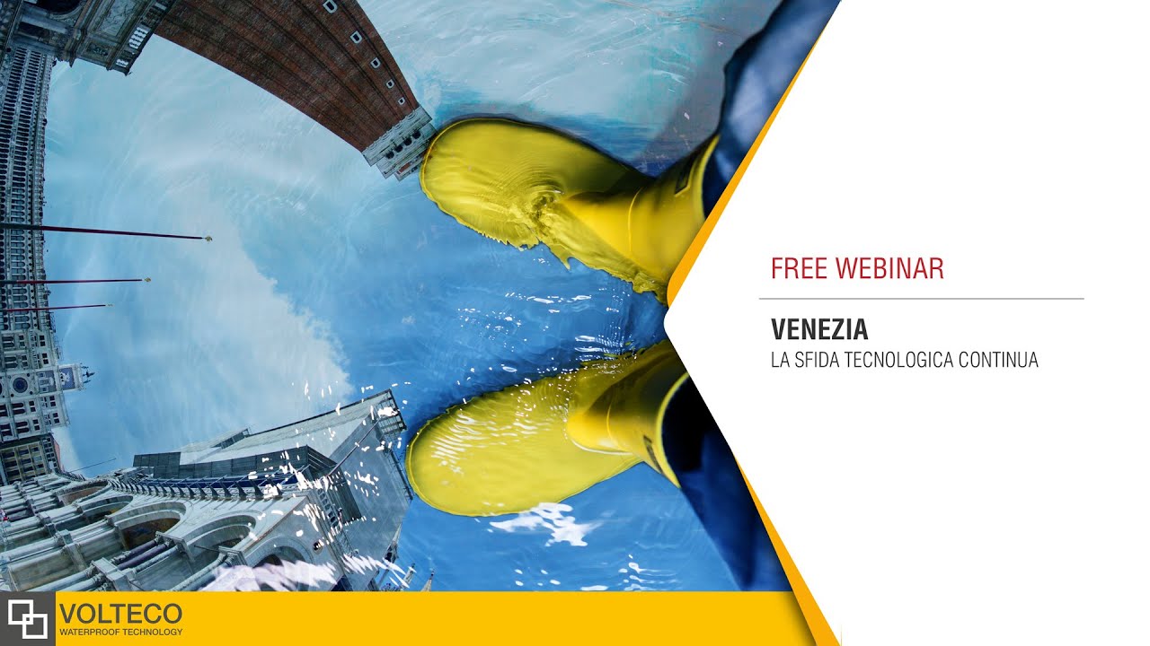 Webinar – Venezia: la sfida tecnologica continua