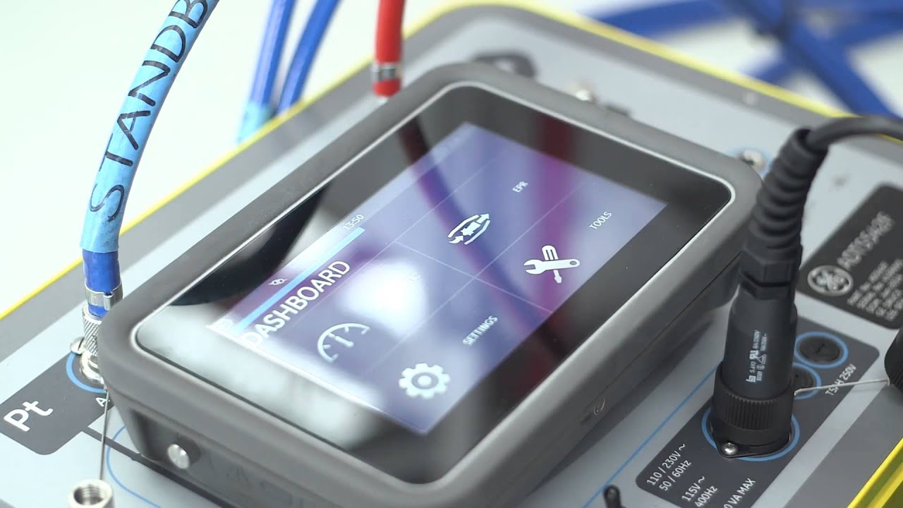 The GE Pitot Static Tester ADTS552 Air Data Test Set