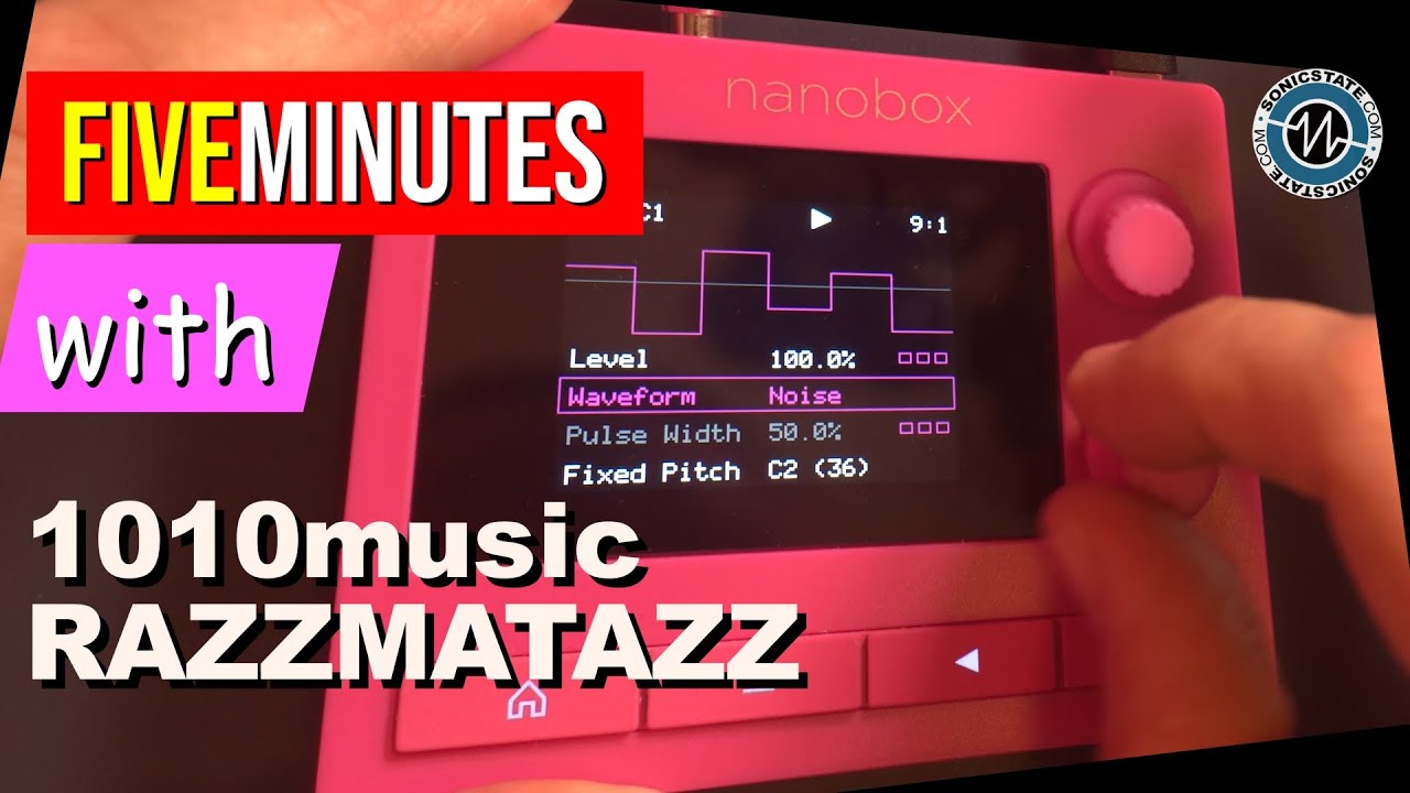 Barbie's Drum Machine  - FIVE MINUTES WITH  1010 Music Razzmatazz