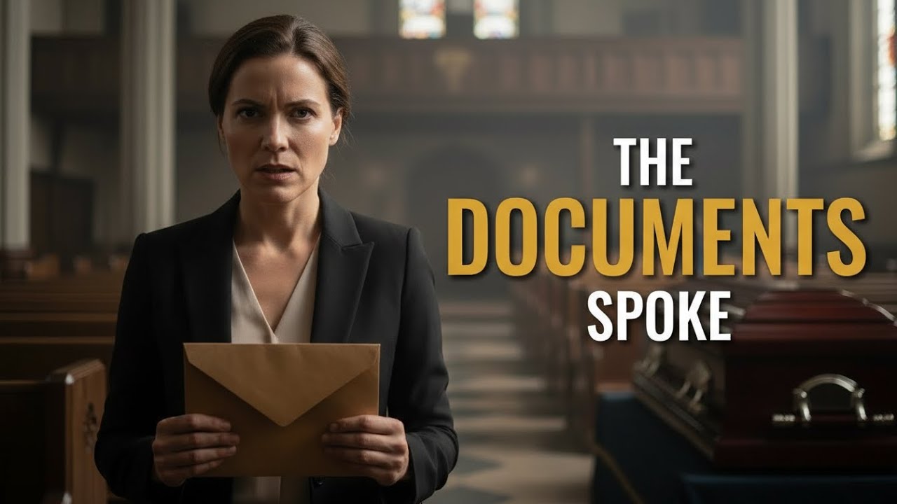 He Claimed Everything at the Funeral — Then the Documents Spoke