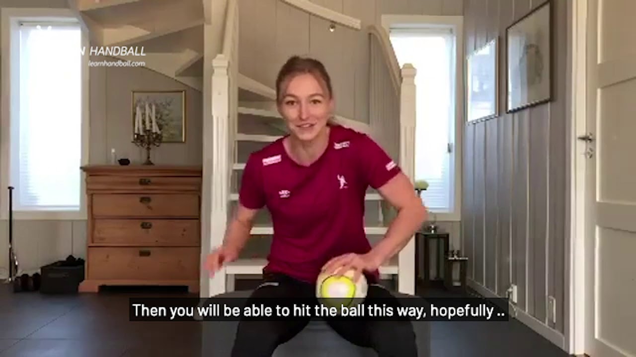 Stines Bredal Oftedal - Handball challenge #2  |  Learn Handball
