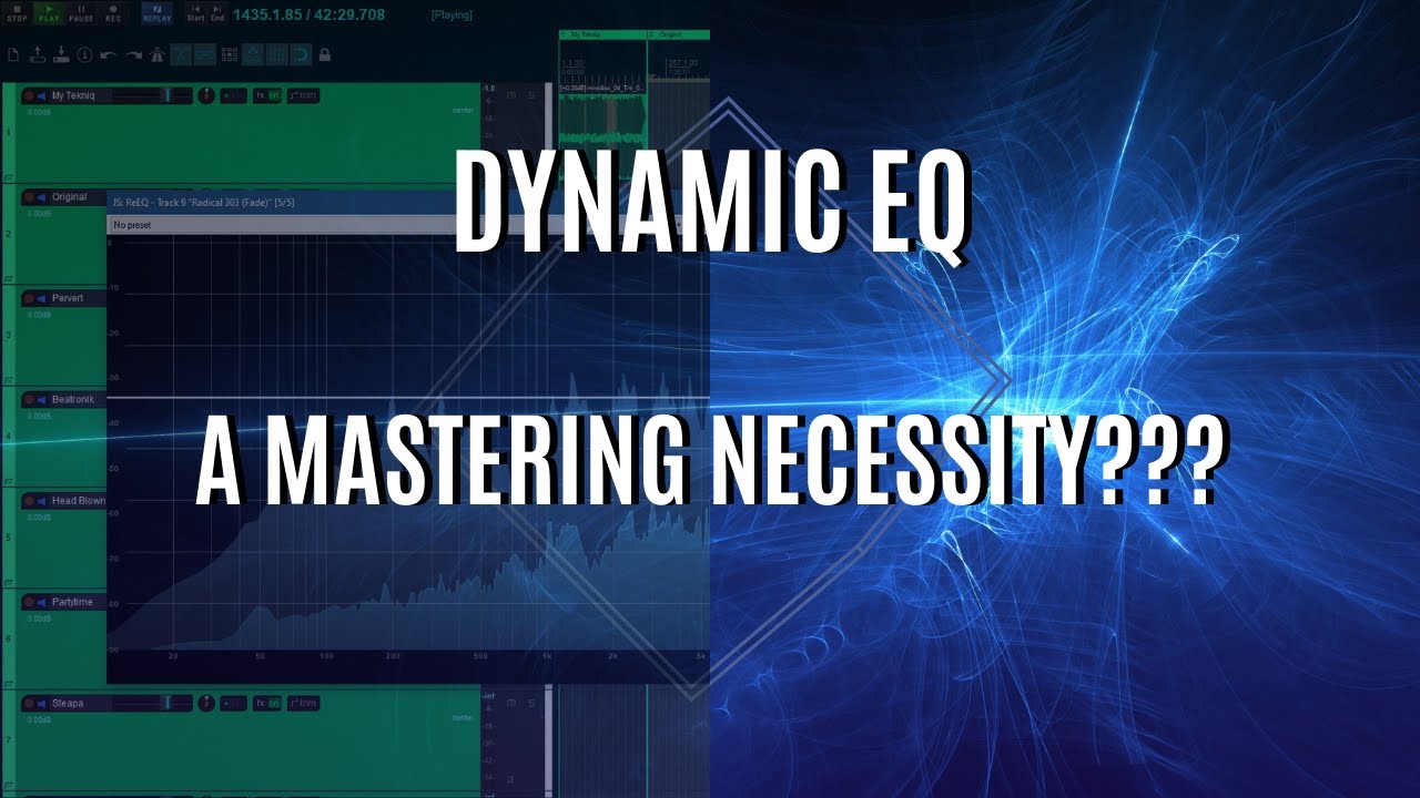 Dynamic EQ and MASTERING - 2 Tips for using Dynamic EQ for great sounding Masters!