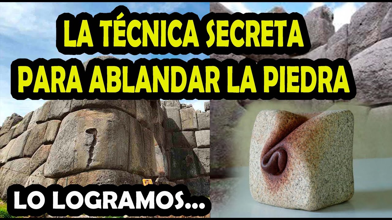 ¿ como ablandar la piedra con hiervas ? para crear GEOPOLIMEROS inca