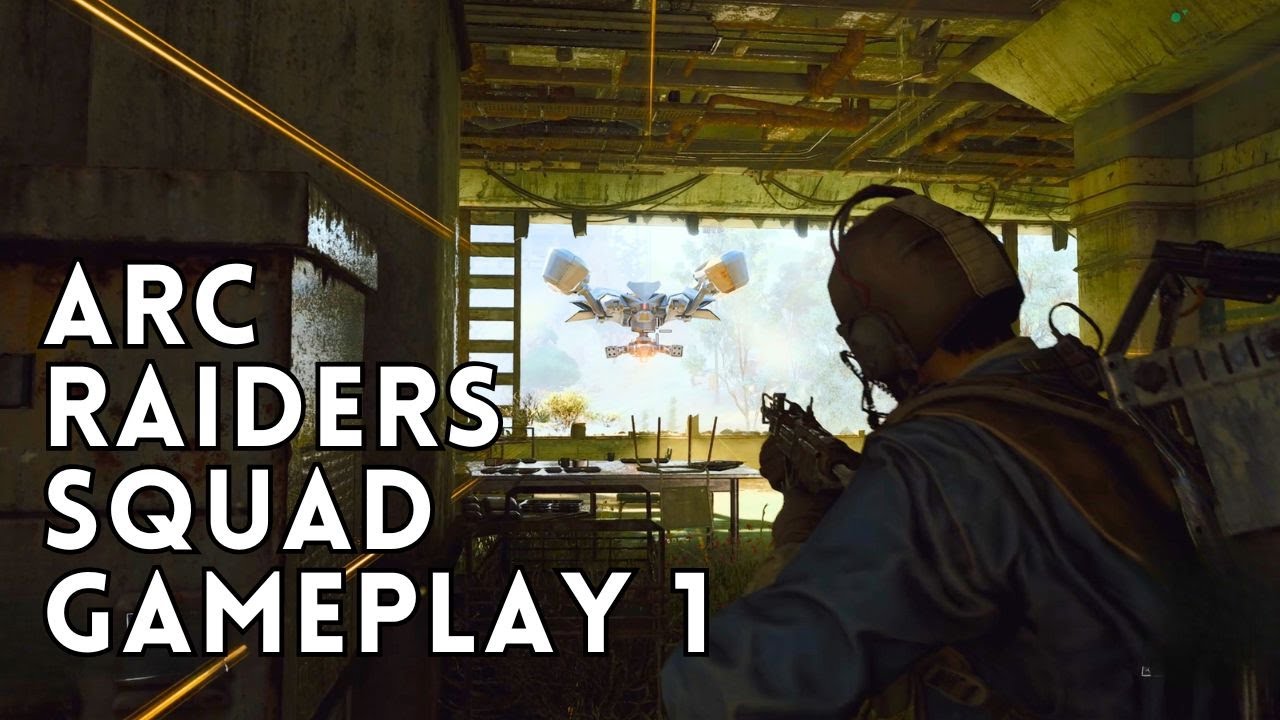 ARC RAIDERS SQUAD GAMEPLAY in Dam Battlegrounds Ep 1