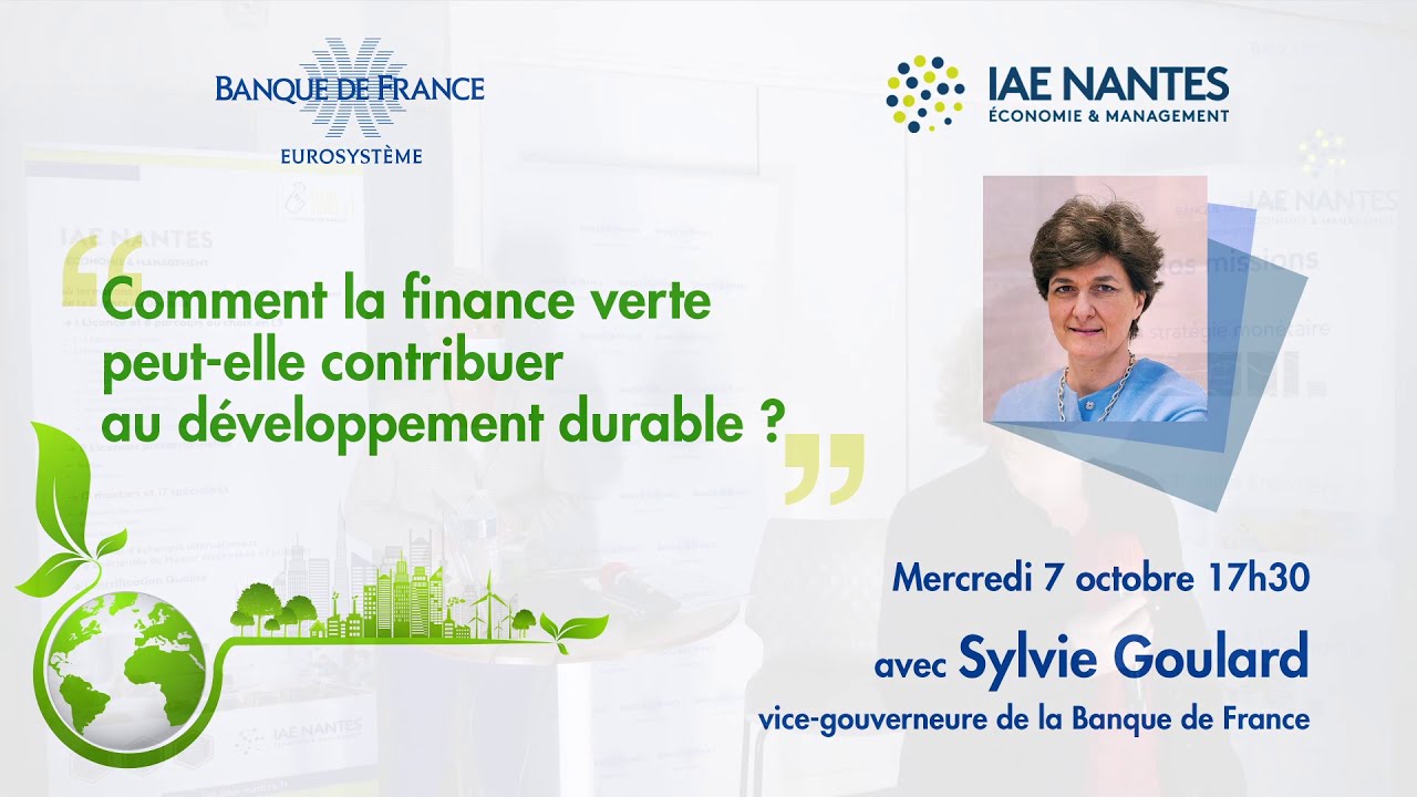 Comment la finance verte peut-elle contribuer au développement durable ?