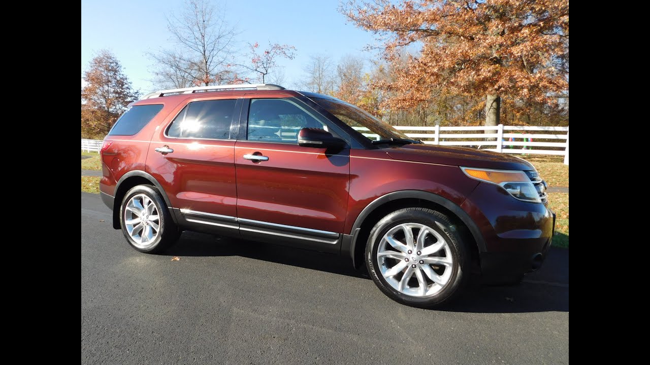 2012 Ford Explorer Limited 4x4 - Incredible Condition, Panoramic Sunroof, Huge Service History!