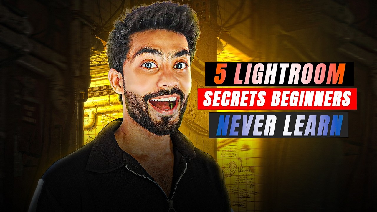 5 Lightroom Secrets 😱 Jo Beginners Kabhi Nahi Seekhte!