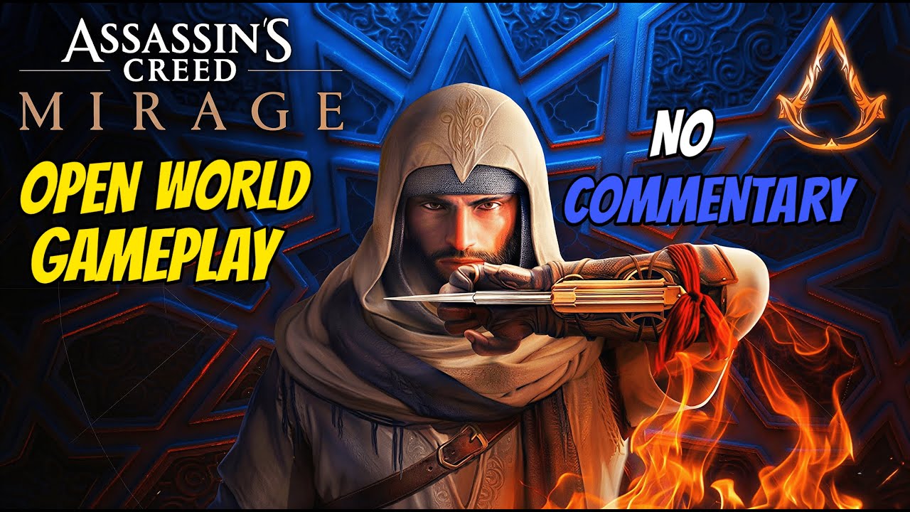 Assassin's Creed: Mirage Open World Ancient Baghdad And Missions (No Commentary)