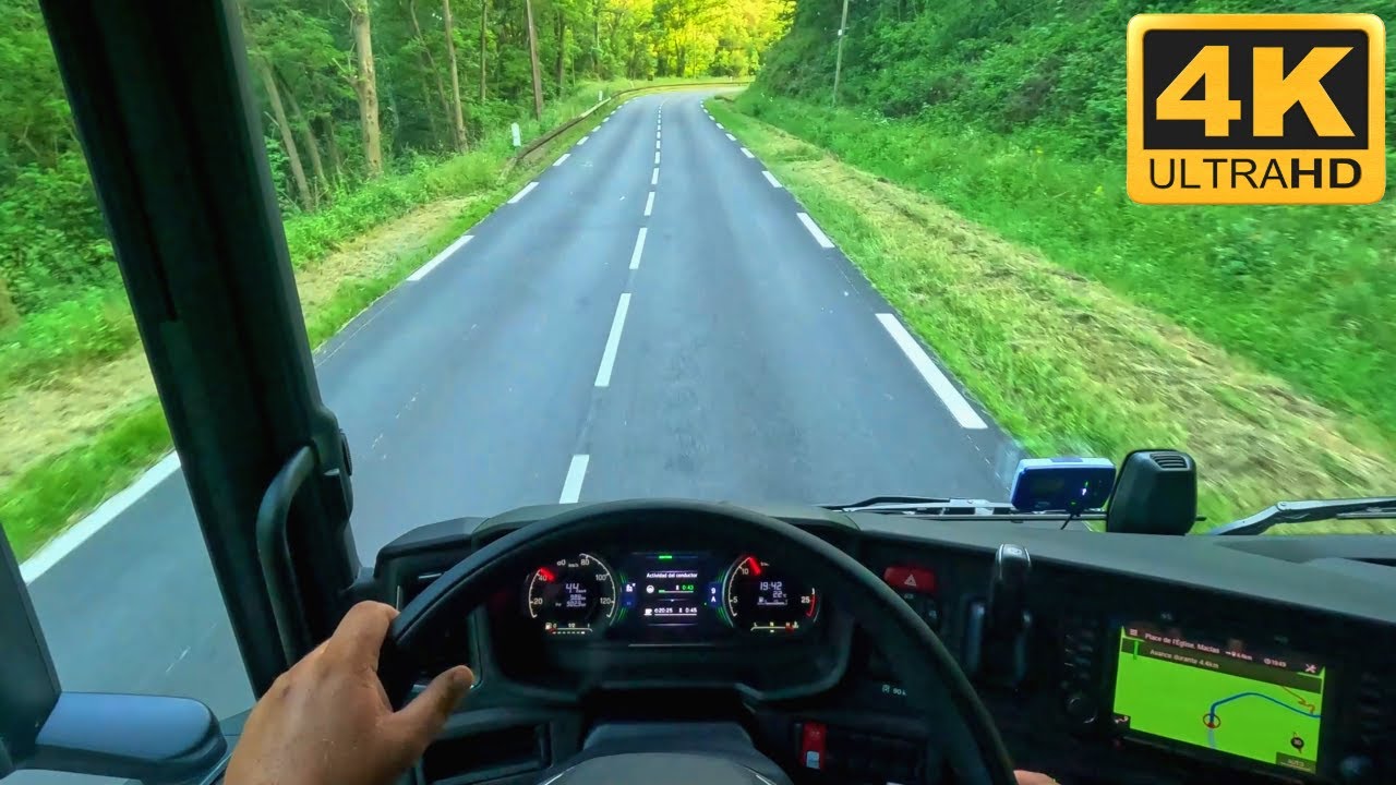 Путешествуйте по Европе НЕ ВЫХОДЯ ИЗ ДОМА ❗ Грузовик Scania V8 Вождение по Европе часть 3 ❗
