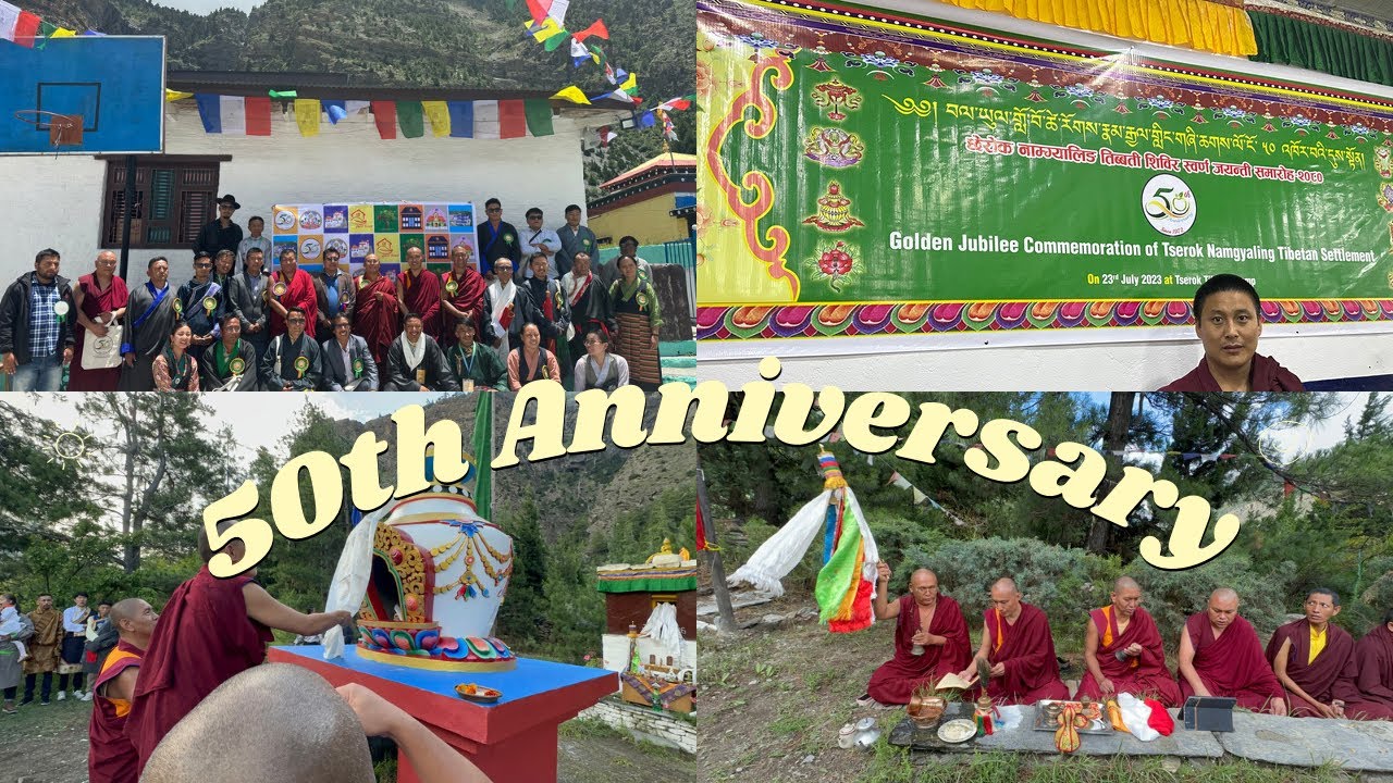 50th year’s Celebration at Tserok Namgyaling Tibetan Settlement/#goldenjubilee//#tibetanvlogger