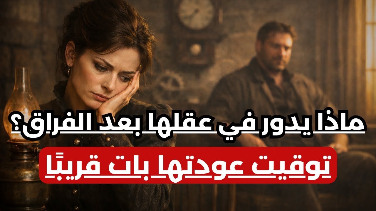 كيف تجعلها تعود وتعتذر؟ السرّ الذي لا يقوله لك أحد عن عقلية المرأة بعد الانفصال!