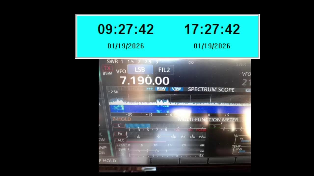 40 Meters Ham Radio Amateur Radio DM14 Southern California