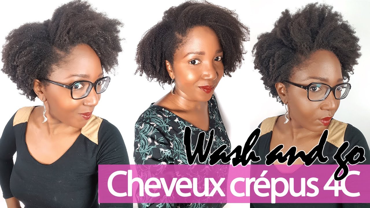 WASH AND GO SUR CHEVEUX CREPUS 4C | HOW TO