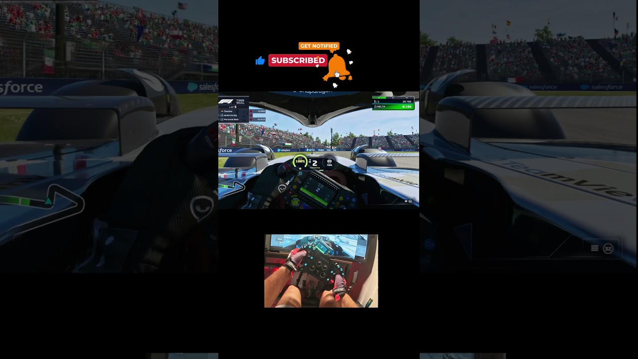 Hotlap Mexican GP F1 25 Moza GS V2P #mexicangp