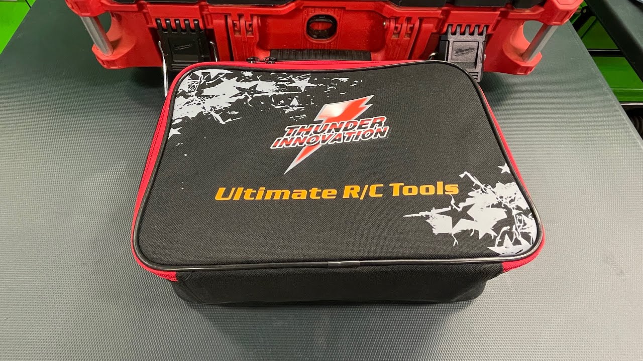 Thunder Innovation RC Tool Bag and update on Tekno EB48 2.0 to 2.2 conversion ￼
