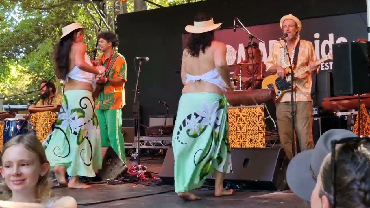 Bobby Alu (Somoa) at WOMADelaide 2026.