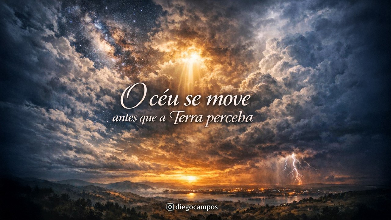 O céu se move antes que a terra perceba - Pr. Diego Campos - Santa Ceia - Março 2026