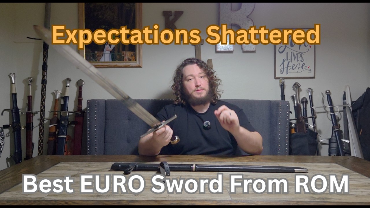 Full Review: The Vanguard. The best Euro Sword from The Romance of Men??