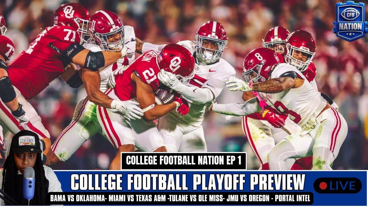 CFP Preview + Sheronne Moore Madness |College Football Nation EP 1