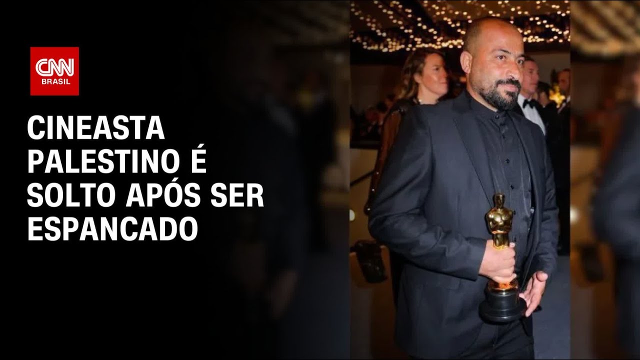 Diretor palestino vencedor do Oscar &eacute; solto ap&oacute;s ser levado por israelenses | CNN PRIME TIME