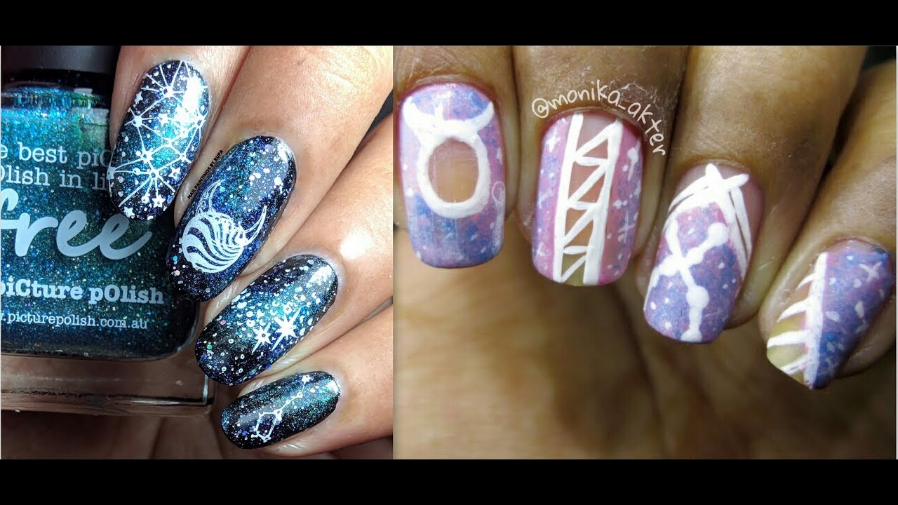 Taurus Zodiac Nails collab with At homes nails bd / BornpretttyAmazon and bundlemonster