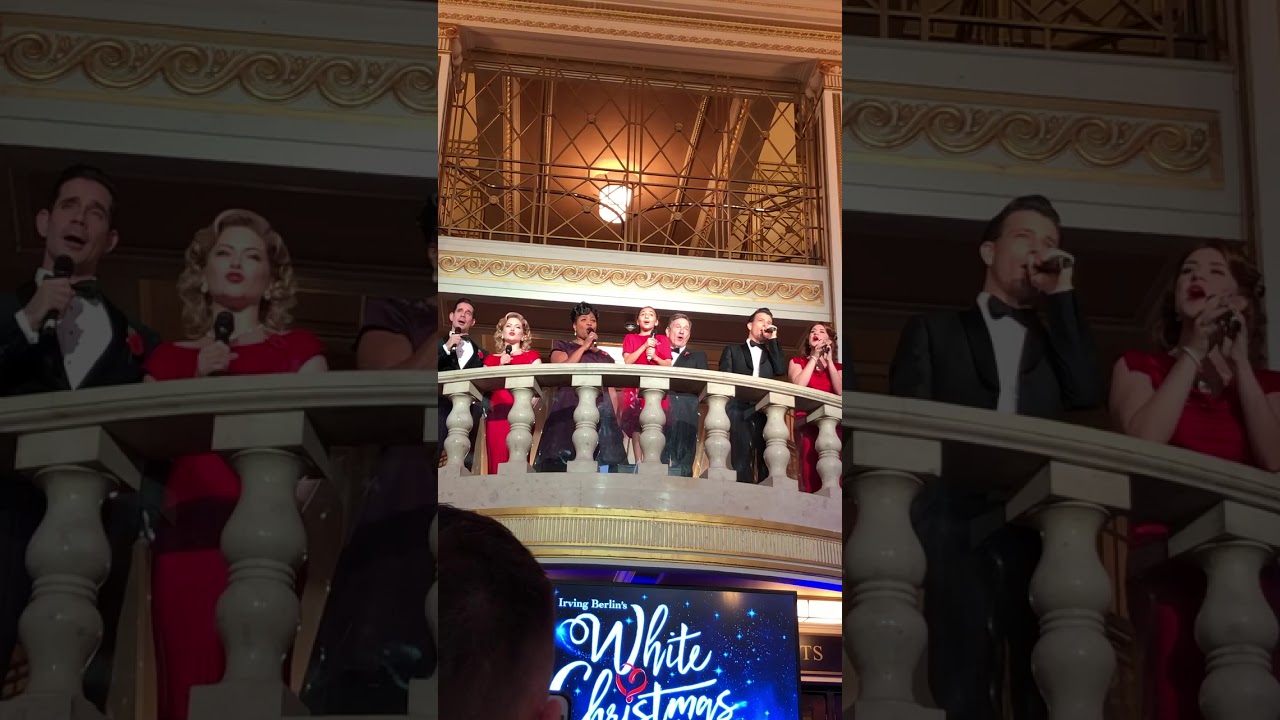 White Christmas Musical Medley at press launch