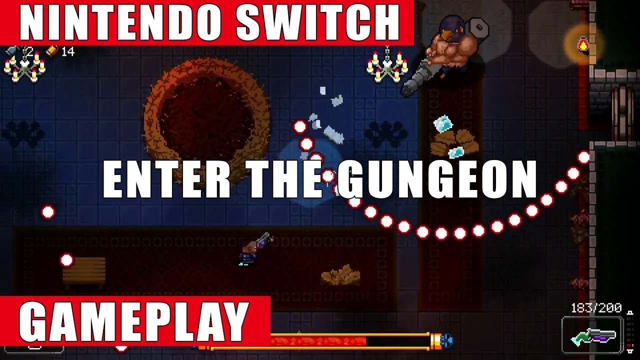 Enter The Gungeon Nintendo Switch Gameplay