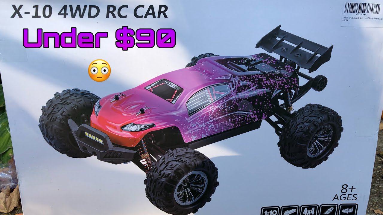 1/10 Scale RC Truggy from Amazon under $90 - X-10 4WD RC Car