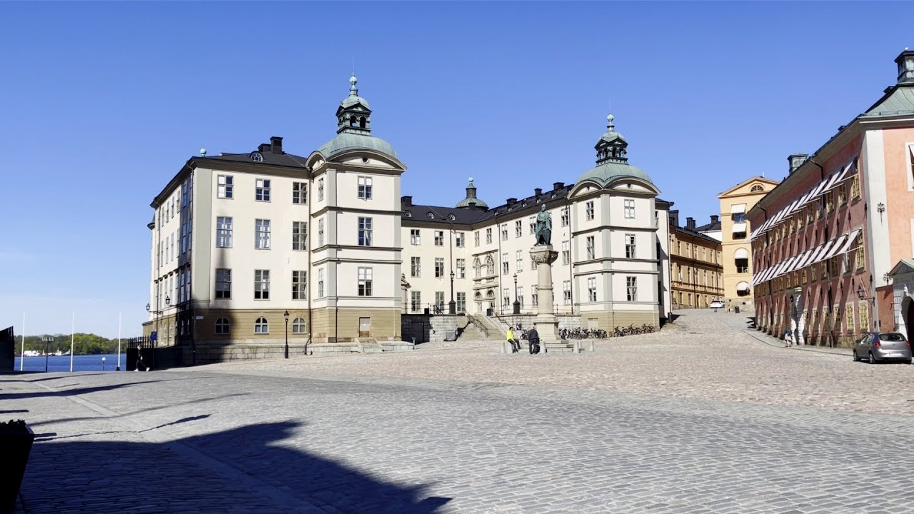 Historiska Stockholm - Wrangelska palatset Riddarholmen (Birger Jarls torg 16)