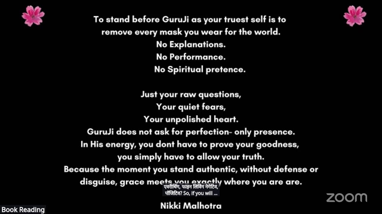 Book Reading - Letters to your Soul By Nikki Malhotra