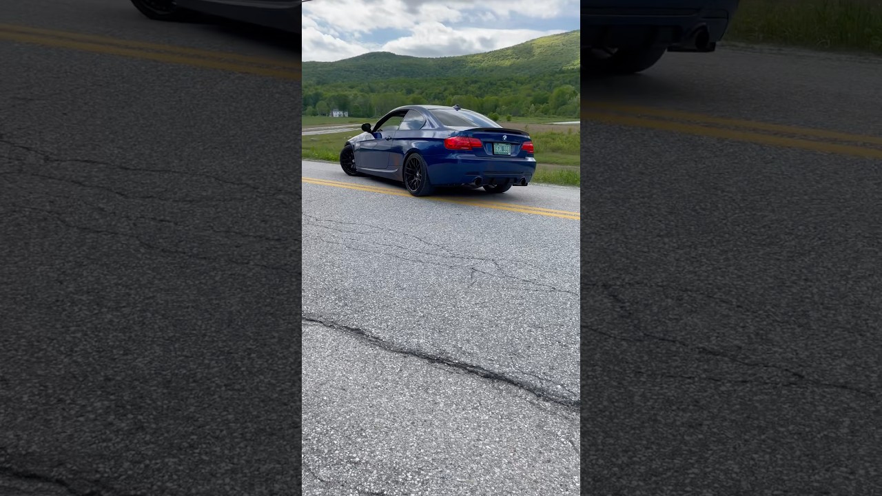 FBO 335is burnout (VRSF race exhaust) #FBO #e92 #335is #n54 #6speed #VRSF
