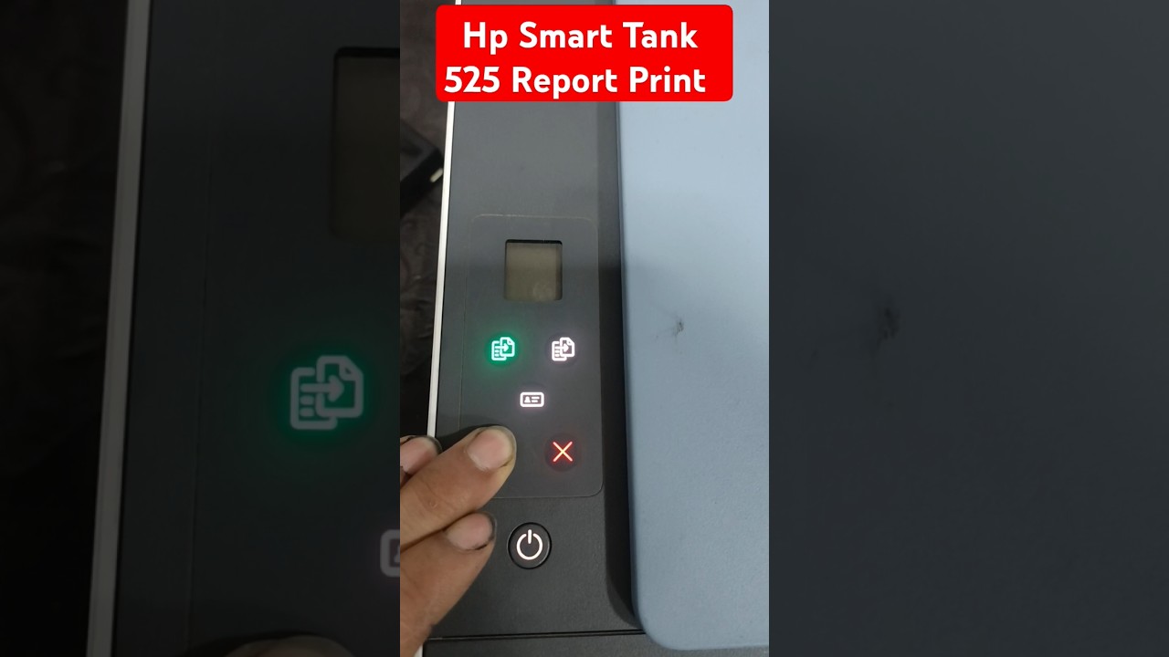 Hp Smart Tank 525 Report Print  #hp #service #report #printersupportsoftware
