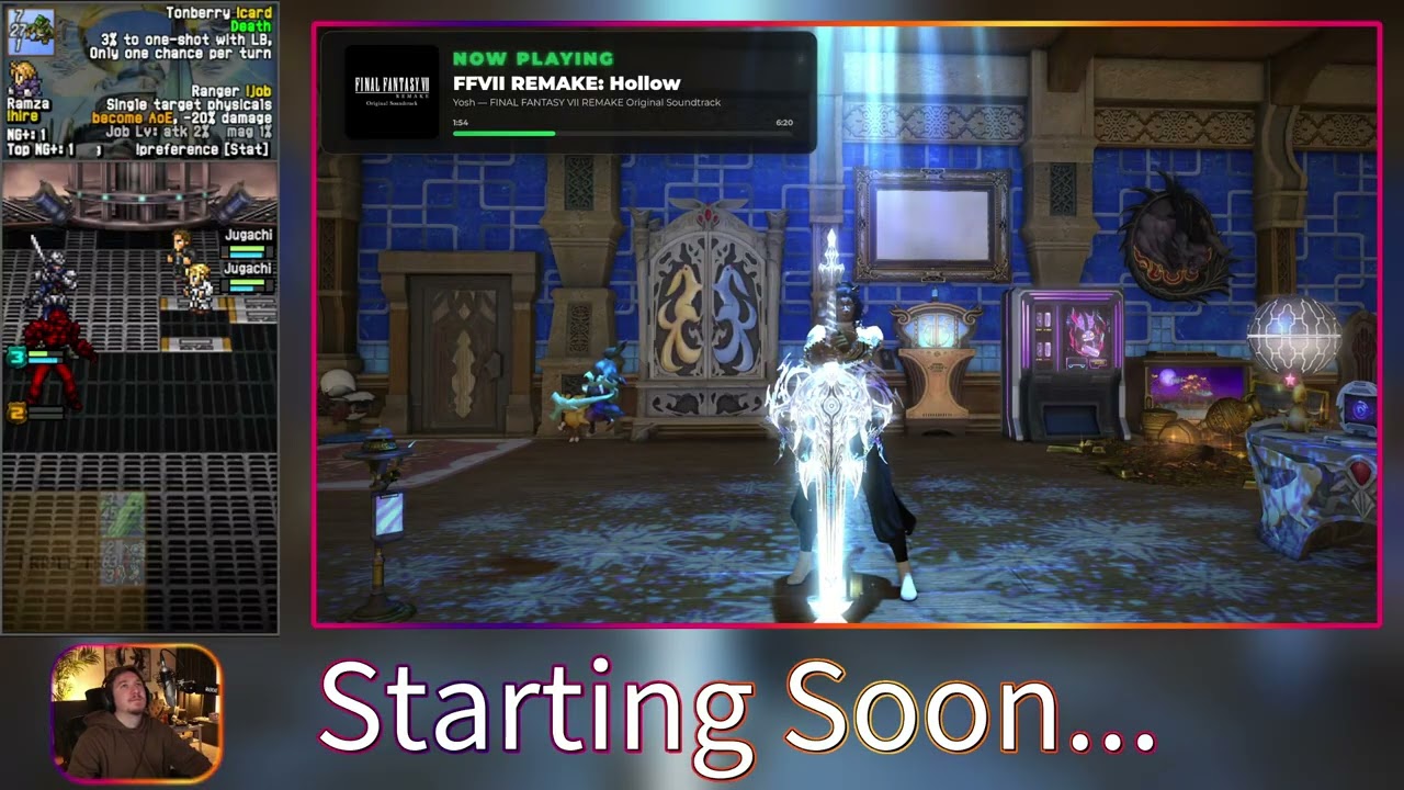 Dailies in FFXIV while getting leveled in FlyFF Universe