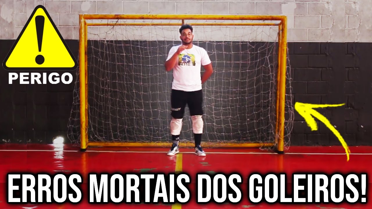 Como jogar no GOL no FUTSAL? NÃO COMETA ESSES ERROS ⛔