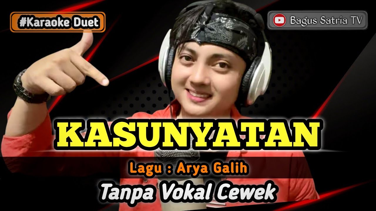 Kasunyatan - karaoke duet tanpa vokal cewek dangdut koplo