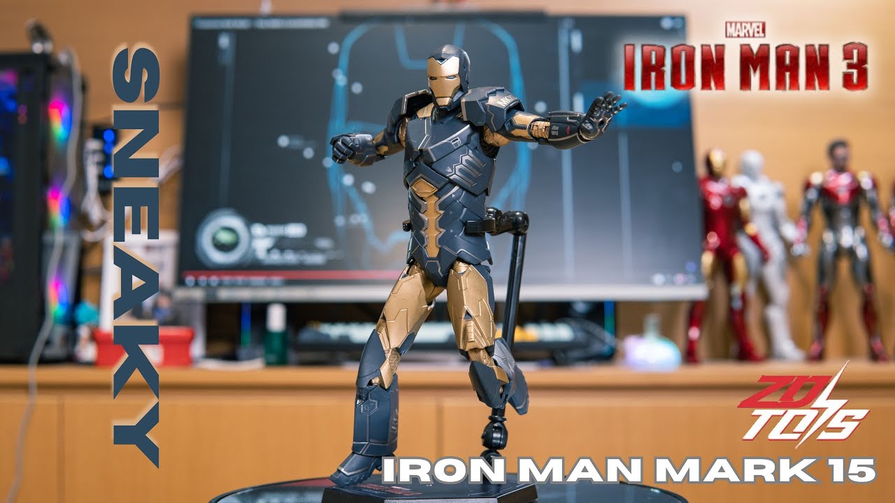 zthobbyjajan review SNEAKY ironman mark 15 zd toys!