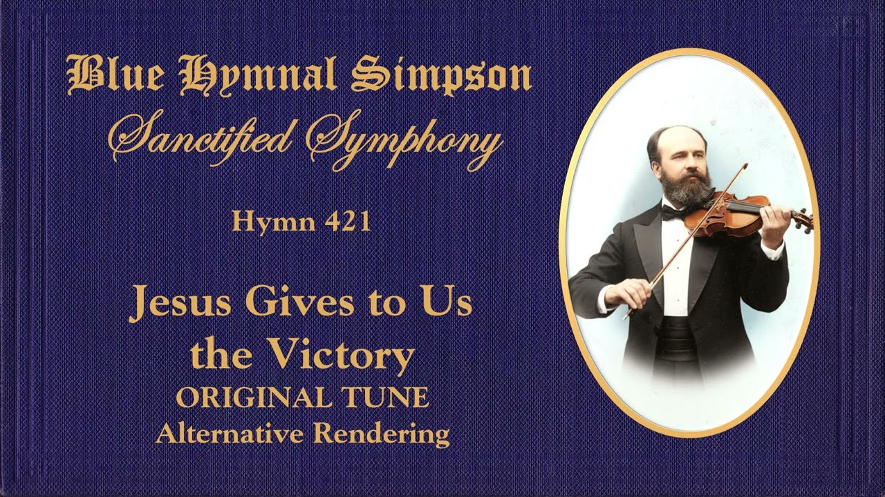 BLUE HYMNAL SIMPSON ORIGINAL (Sanctified Symphony) 