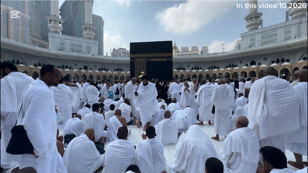 Makkah al haram sharif today now 11 February 2026