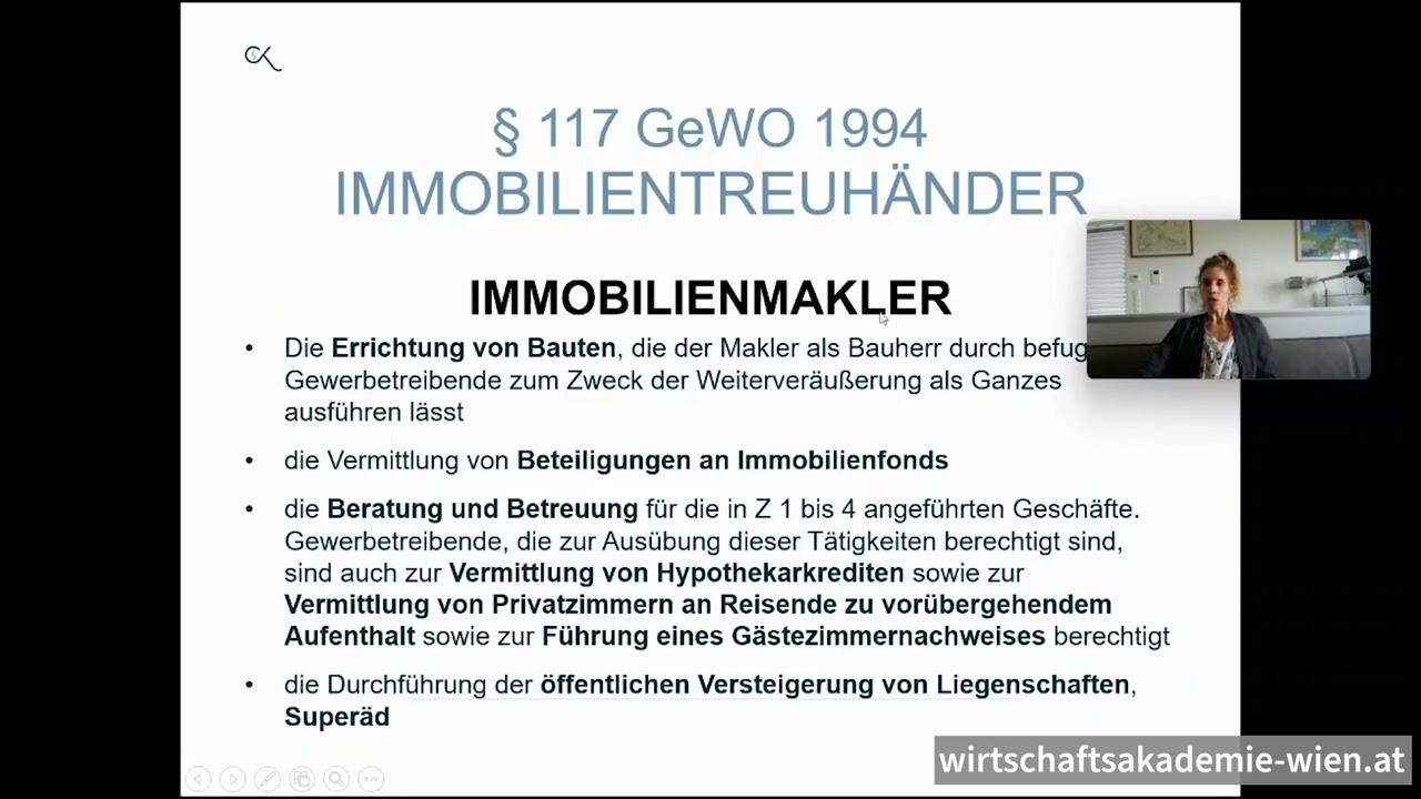 Immobilienrecht (Miet- und Wohnrecht) | Grundbegriffe im Immobilienbereich (1/2): Berufsgruppen