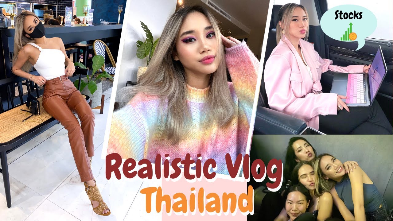 REALISTIC VLOG!! Week in my life in Thailand | Stocks, Friends, Dance practice etc.