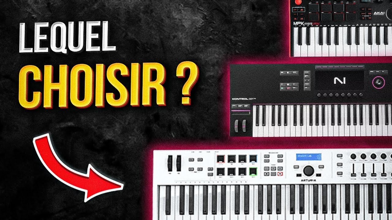 Quel CLAVIER MIDI pour produire de la musique ?