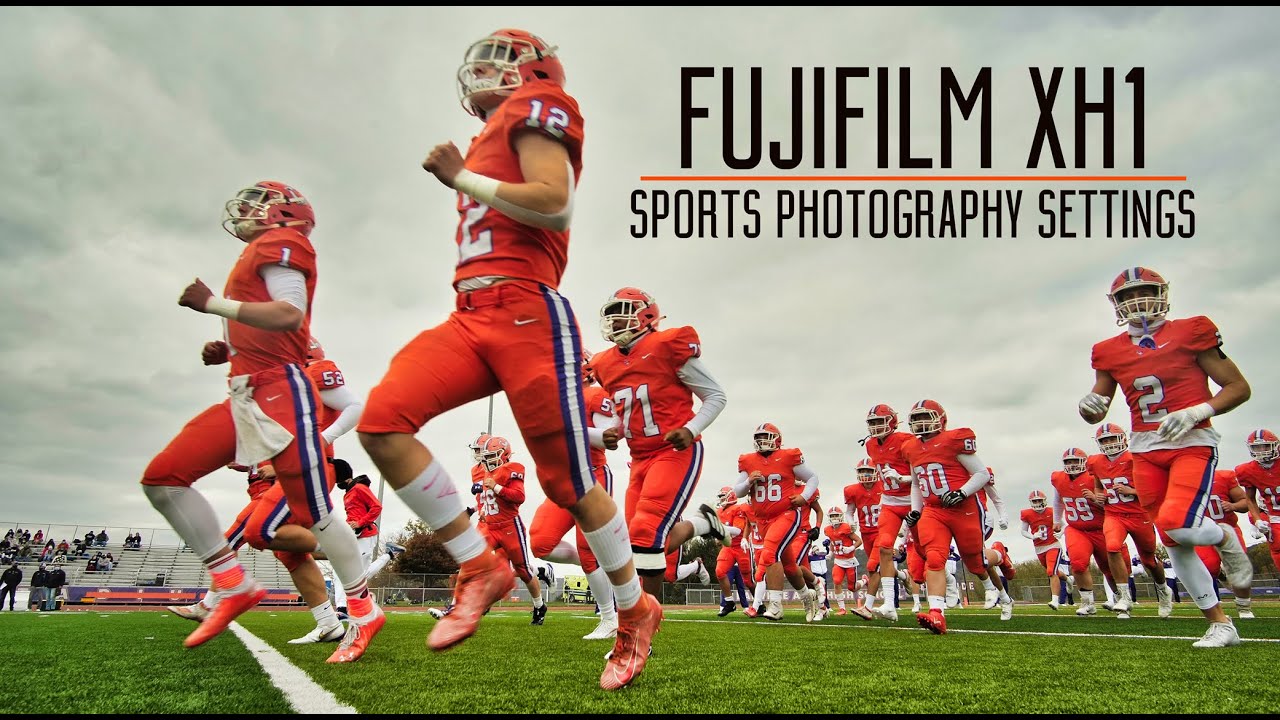 Настройки Fujifilm XH1 — спортивная фотография