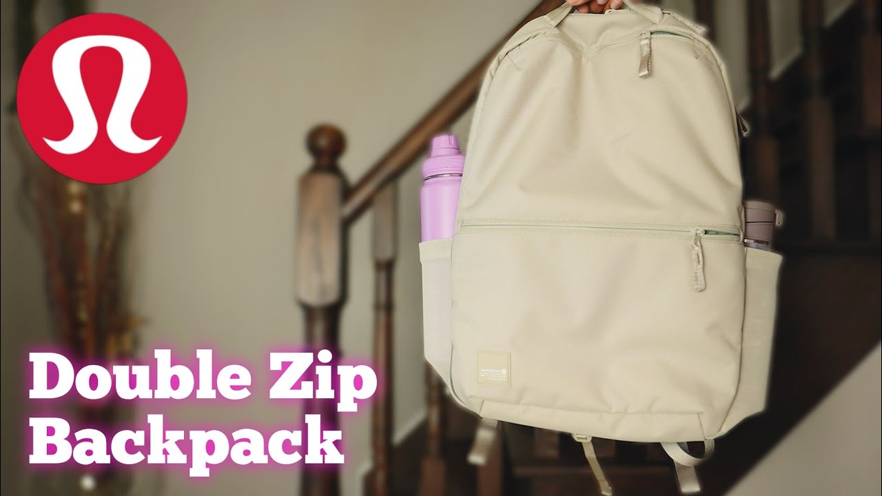 lululemon Double Zip Backpack 22L Review