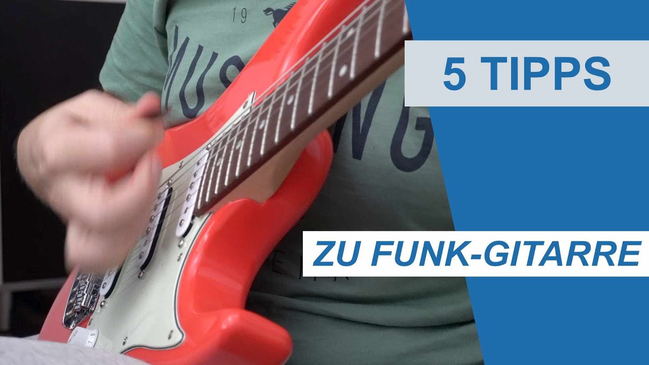 5 TIPPS zu FUNK-GITARRE - Spieltechnik und Equipment (feat. Ibanez AZES31-VM)