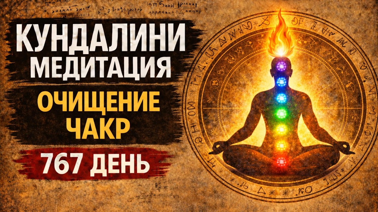 🔱 КУНДАЛИНИ МЕДИТАЦИЯ 22:22 • Глубокое очищение чакр • День 767