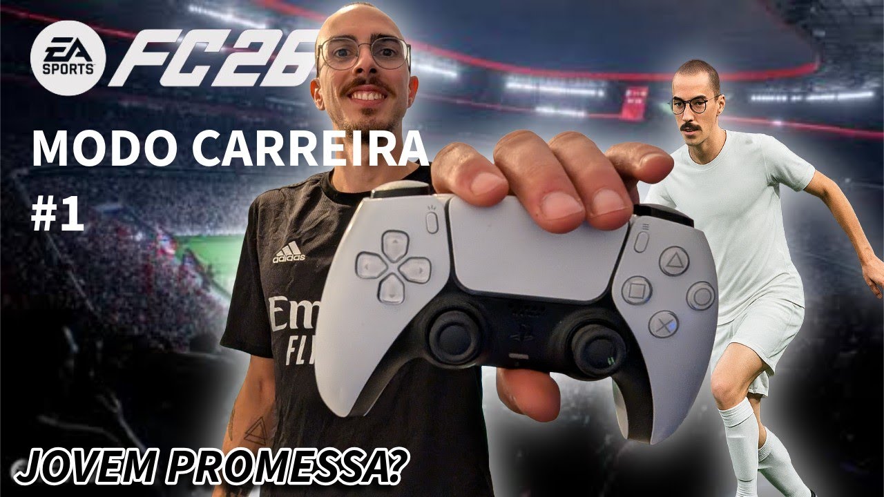 EA FC 26 - MODO CARREIRA #1 - OLÁ E ADEUS, BENFICA?